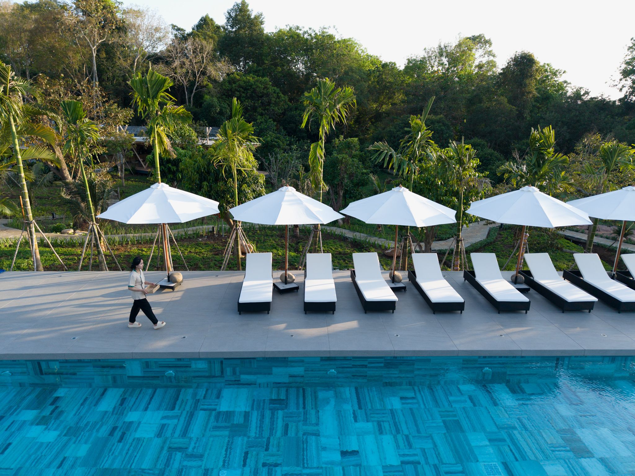 Hồ bơi thanh tịnh 